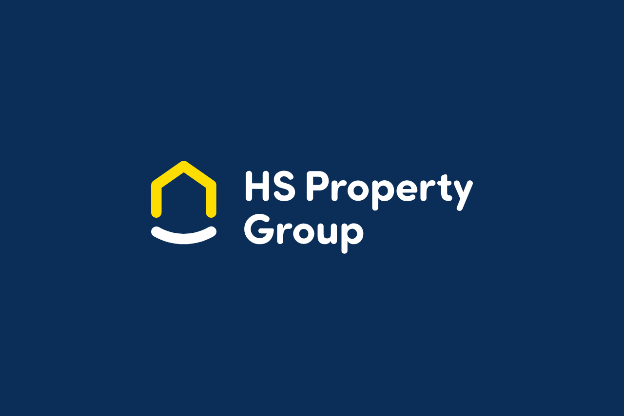 HS Property Group Real Estate logo design